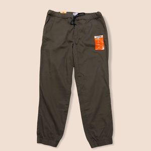 Men’s olive green medium joggers